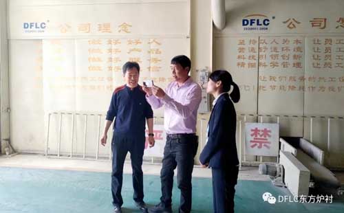  工廠實地考察，這款鋼纖維耐火澆注料受到了武漢公司的喜愛！